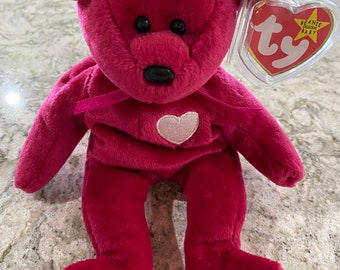 Extremely rare multiple error Valentina TY beanie baby