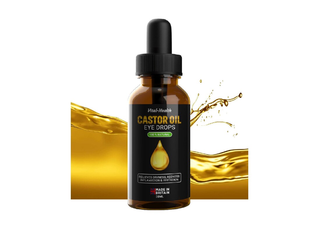 Castor Oil Eye Drops 30ml Organic Pharmaceutical Grade Etsy