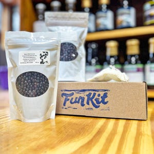 Elderberry FUN Kit + River Hills Harvest + American Elderberries + Uses Freeze-Dried American Elderberries