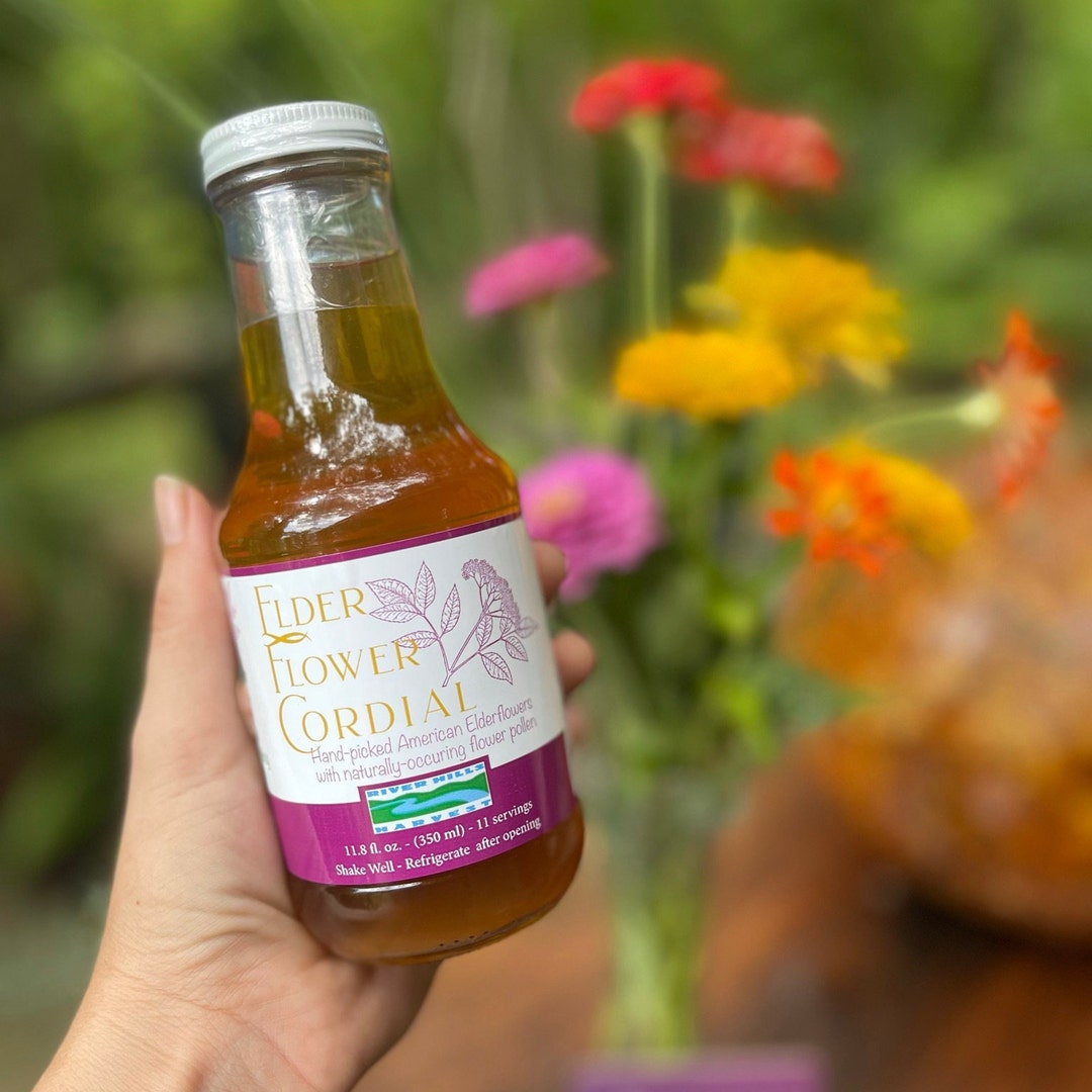 River Hills Harvest American Elderflower Cordial Etsy