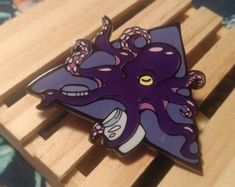 Color Changing Octopus Hard Enamel Pin