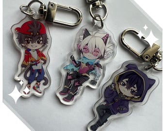 Acrylic keychain Vtuber Indie Male Sun Kenji Shxtou Cyyu