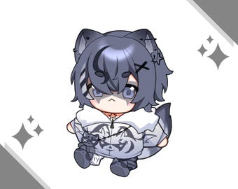 Snuffy Vtuber 2.5in Sticker