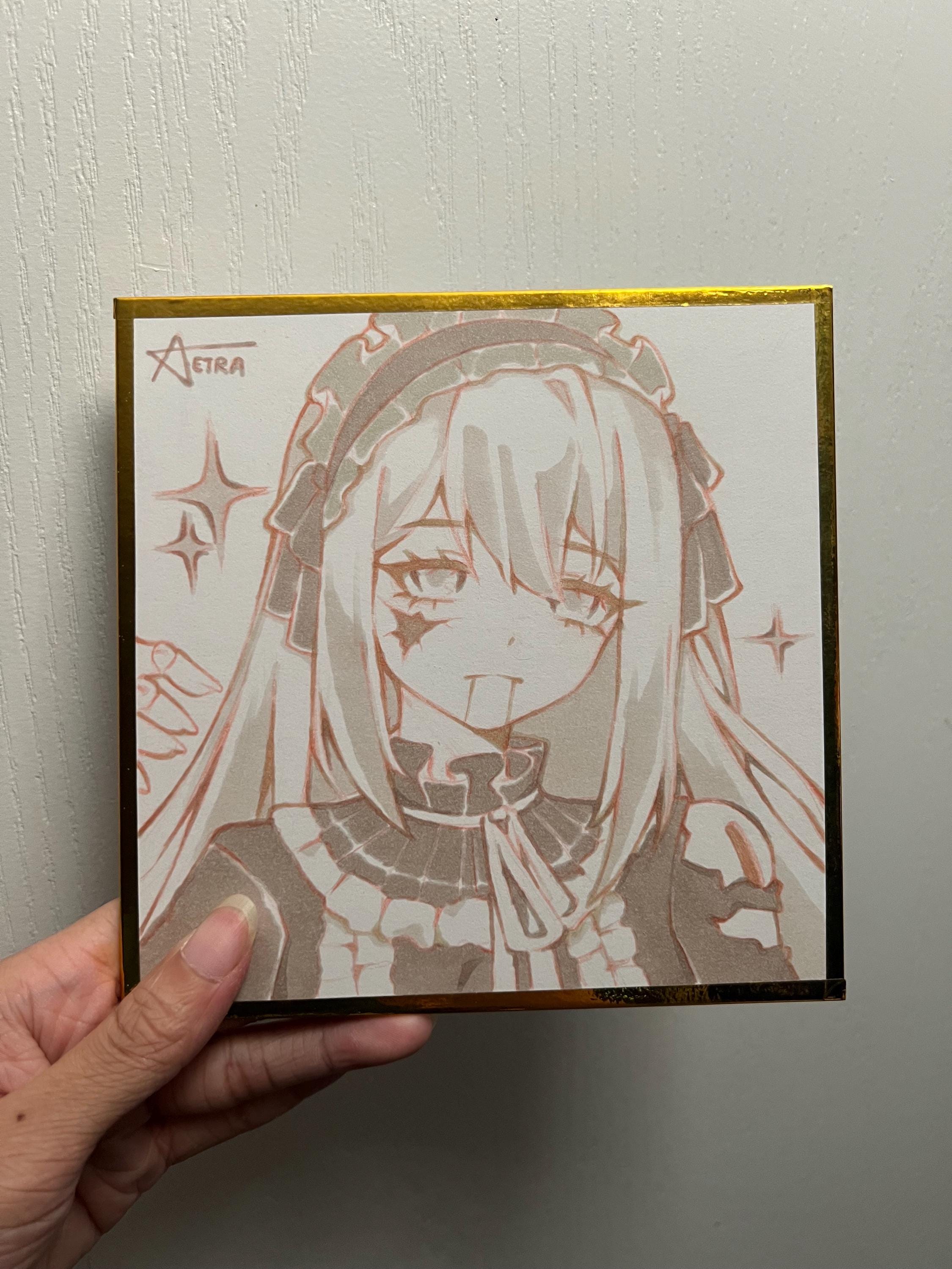 Shikishi Card - Etsy
