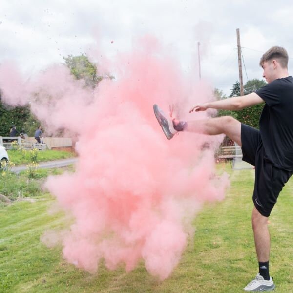 Gender Reveal Exploding Football / Soccer Ball / Explosive Etsy