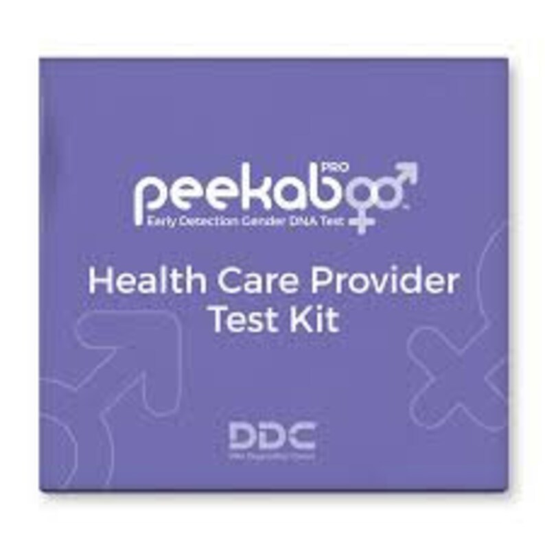 Peekaboo Pro Early Gender DNA Test Kit Phlebotomy Service Included by