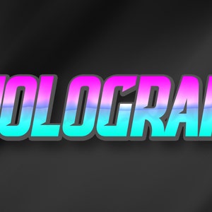Gradient Text Effect, 3D Text, text effect, styles, photoshop, Neon