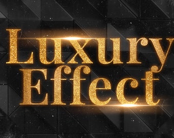 Gold Text Effect, 3D Text, text effect, styles, photoshop