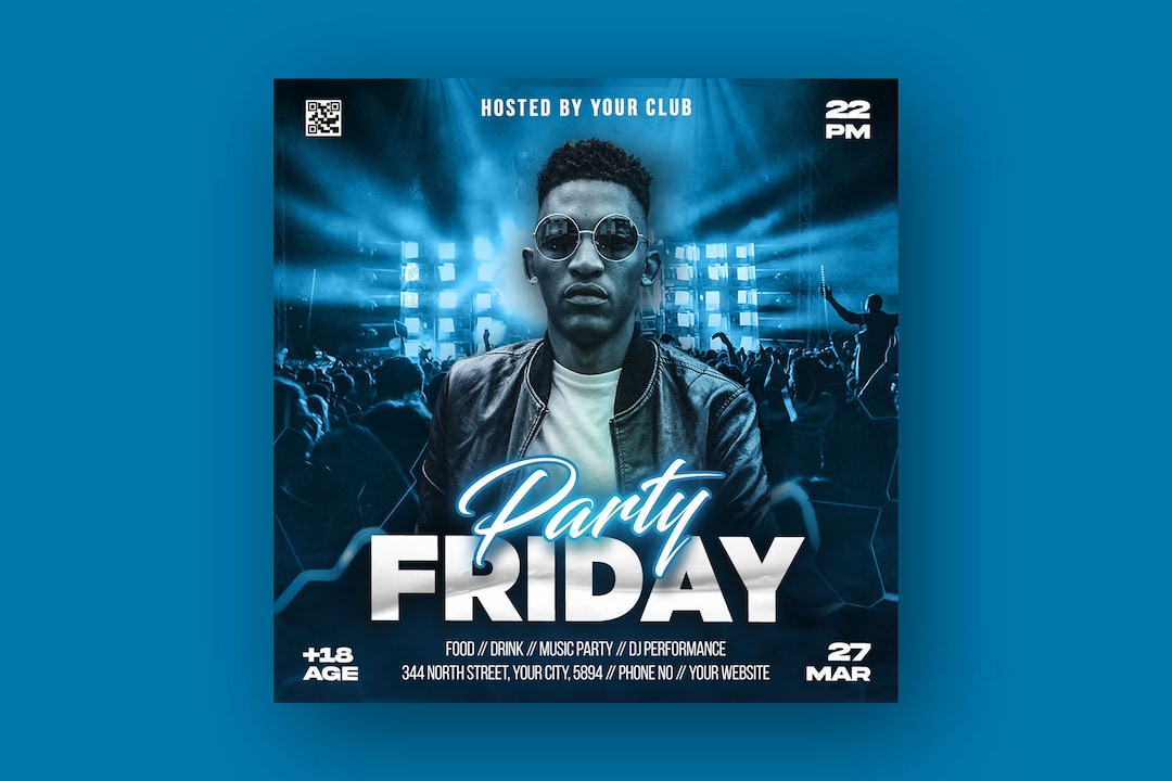 イベント フライヤー、DJ フライヤー テンプレート、クラブ フライヤー