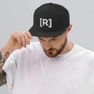 Sombrero Residente Snapback, R Sombrero Residente, Bordado imagen 1