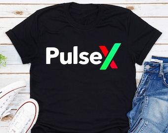 PulseX Crypto T-Shirt, PLSX Coin Shirt, PulseX Token Shirt