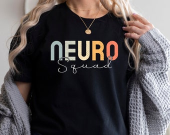 Neurologie Squad T-Shirt, Neurologie Geschenk, Neurologe Shirt, Neurologie Student Geschenk, Neurologie Abschluss Shirt