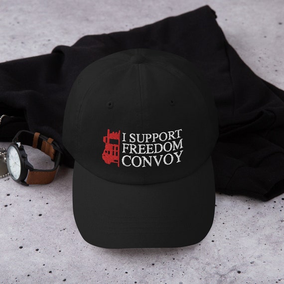 Freedom Convoy Hat, I Support Freedom Convoy Cap, Canadian Truckers Hat, Mandate Freedom, Embroidered Hat