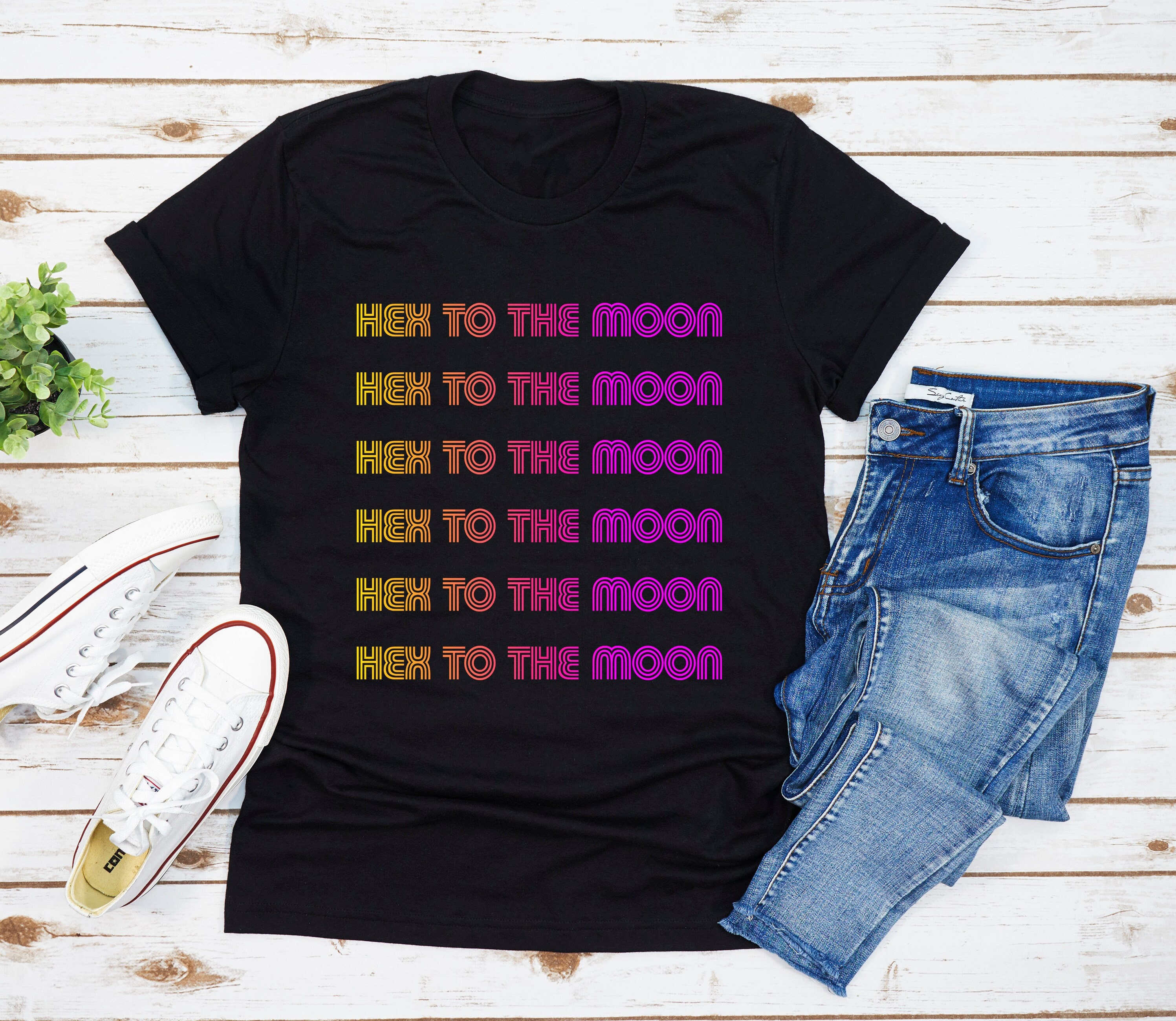 HEX Krypto T-Shirt, HEX Coin Shirt, HEX To The Moon Shirt - Etsy.de