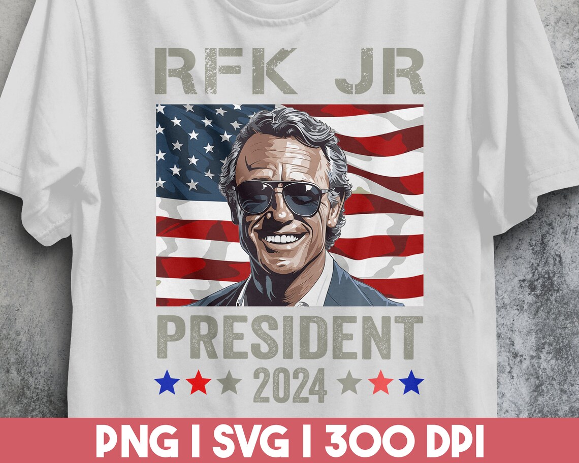 RFK JR 2025 SVG Png, Robert F. Kennedy Jr. for President 2025 Svg