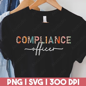 Compliance Officer SVG PNG, Compliance Officer Gift, Compliance Officer Cut File