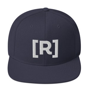 Sombrero Residente Snapback, R Sombrero Residente, Bordado imagen 5