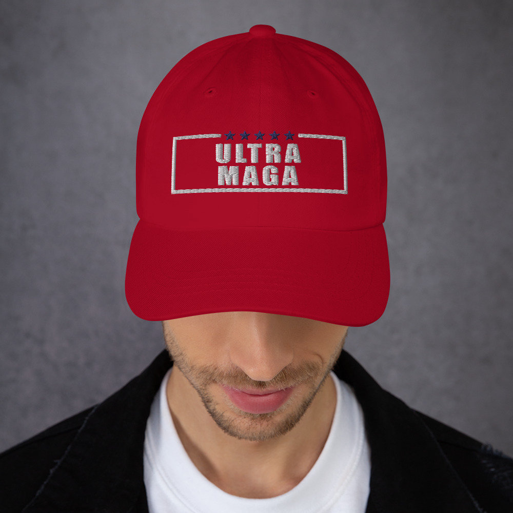 Cappello Patriota Trump 2024 - Berretto Dad Hat Twill Strutturato Bandiera Americana MAGA