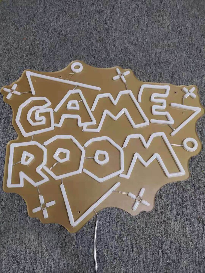 Personalize Game Neon Sign Sign Neon Light Custom Led Gaming Etsy