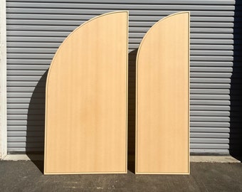 Wood Half Arch Backdrop - MDF Wood - Multiple Sizes, Reusable Event Backdrop Wall - Balloon Backdrop Wall, Photo Backdrop Wall