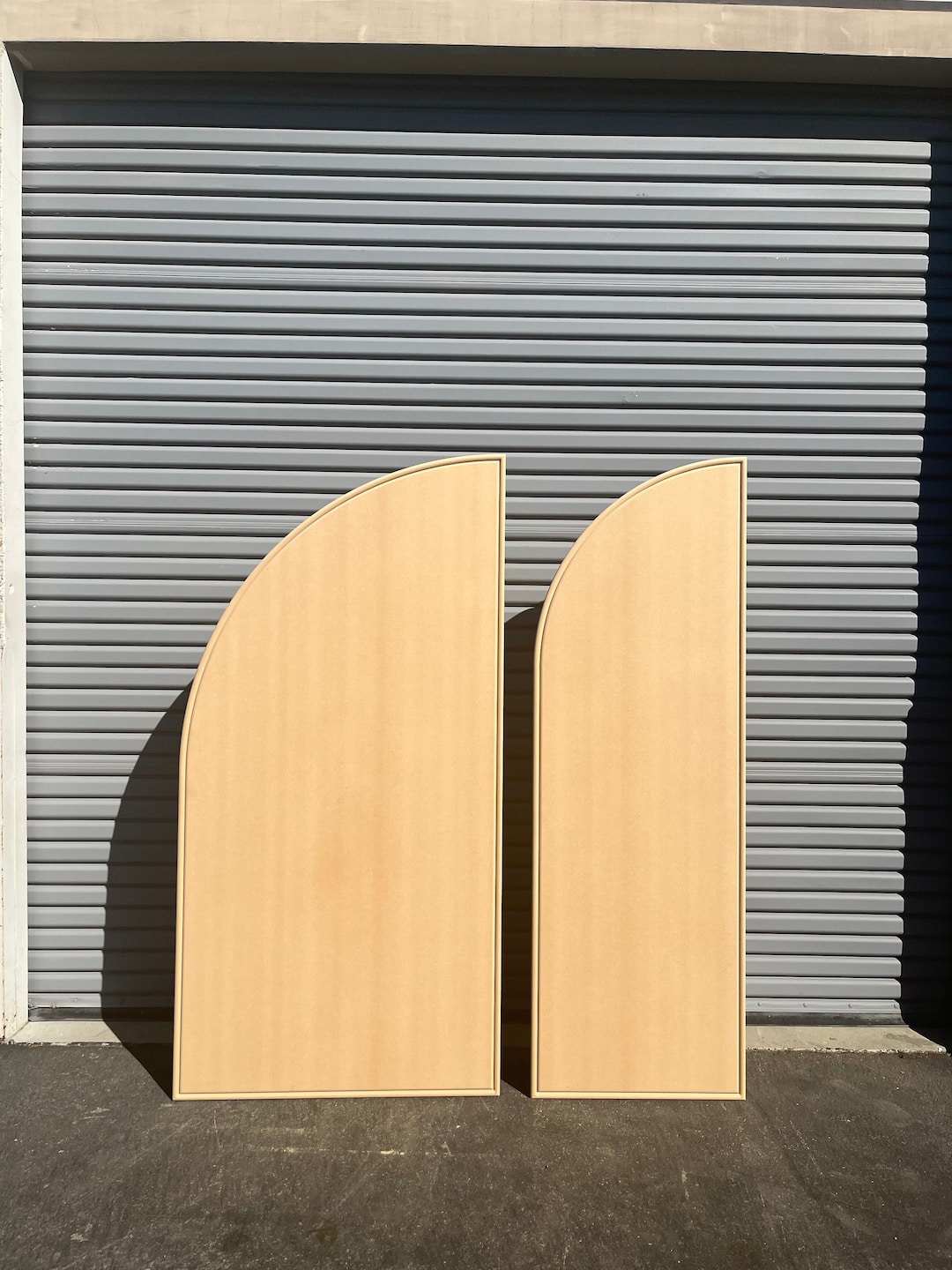 Wood Half Arch Backdrop MDF Wood Multiple Sizes, Reusable Event