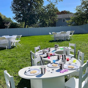 Local Pickup only, Children&#39;s Party Table, Squiggle Curved Table, Children&#39;s Party Prop, Kids tables, toddler table, children&#39;s table