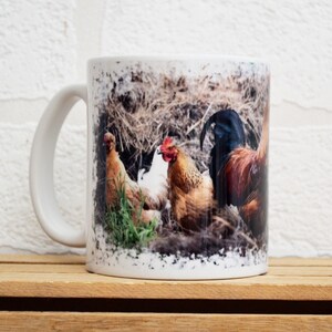 Chicken Mugs | Mugs | Birthday Gifts | Chickens | Table Setting | Hens | Farming | Chicken Gifts | Christmas Gifts