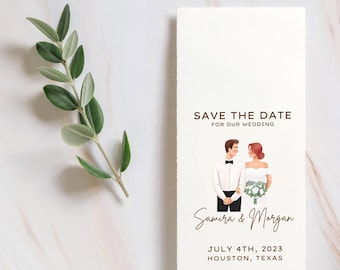 Modern Wedding Program Template: Minimalist Order of Service (Digital Download)