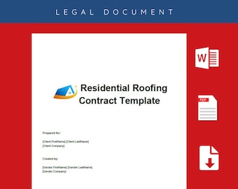 Modelo de contrato de cobertura: residencial e comercial (download digital)