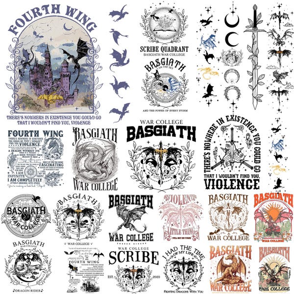 65+ Pacchetto Quarta Ala Png: Cavalieri del Drago del Collegio di Guerra Basgiath, Maglione da Libro Png, Tempesta Onice Png, Sorrengail Viola, Quadrante dei Cavalieri Png
