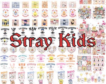 210+ söta Stray Kids-paket PNG, SKZOO-karaktär PNG, Stray Kids World Tour 2026 PNG, Kpop-fanpresentdesign