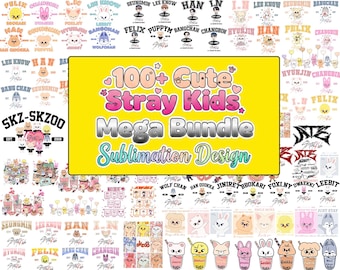 Stray Kids Skzoo Charaktere Png Bundle, Stray Kids Png, Cute Stray Kids Png, Stray Kids World Tour 2026 Png, Kpop Gruppe Png, Kpop Fan Geschenk