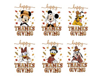 Thanksgiving Day png, Happy Thanksgiving Day Png, Mouse And Friends Thanksgiving Png, Turkey Thanksgiving, Fall Png, Dis.ney Thanksgiving
