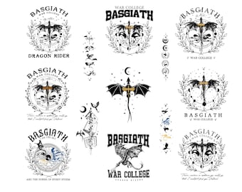 Fourth Wing Png Bundle, Basgiath War College Png, Dragon Riders, Xaden Riorson, Violet Sorrengail, Riders Quadrant, Rebecca Yoros, Bookish