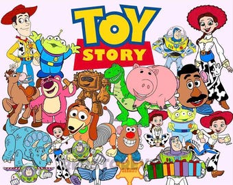 Toy Story PNG Bundle, Disney Toy Story Png, New Mom Buzz Lightjahre Png, Cartoon Toy Story, Toy Story Geburtstag, Toy Story Land, Disneyland
