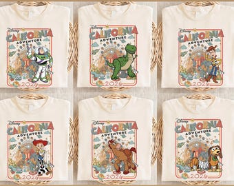Disney Toy Story PNG Bundle, Family Vacation 2026 Png, Buzz Woody Jessie Rex Slinky Png, Magical Kingdom Trip Png, Disneyland Vacation Mode