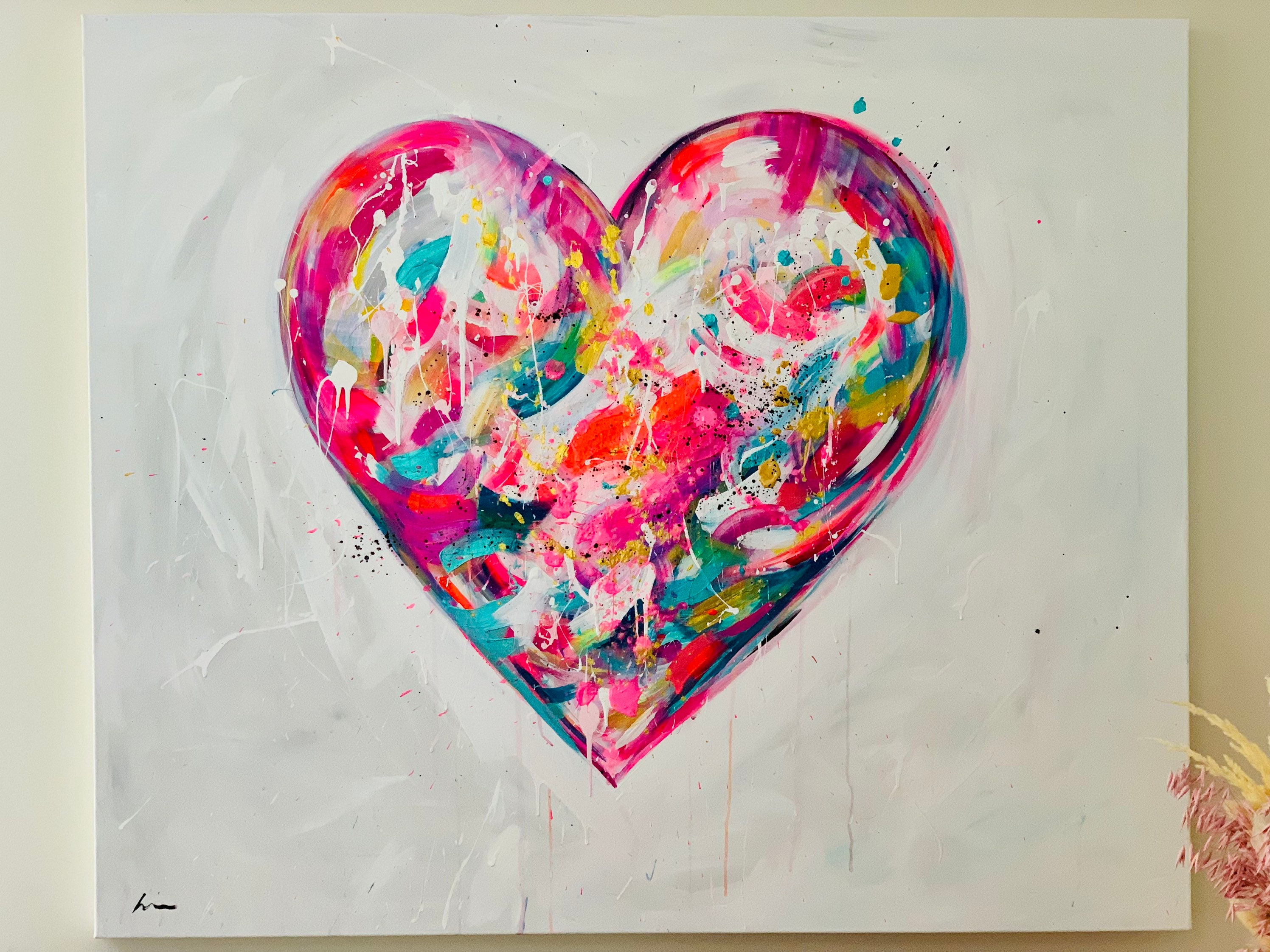 Heart painting 2024