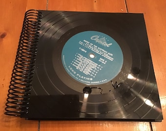 VINYL RECORD Notebook/Journal/Diary
