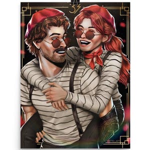 Gustave & Maelle Expedition 33 Poster Print