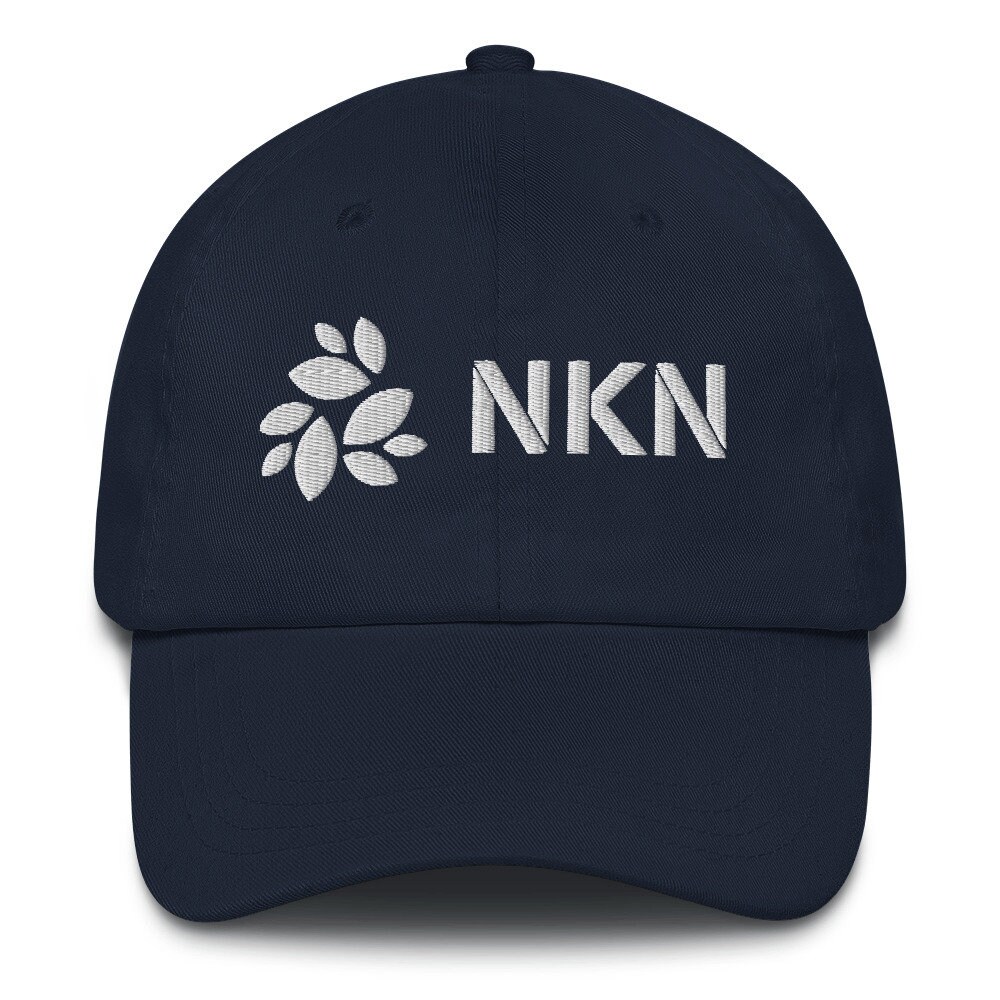 NKN Hat, NKN Embroidered Dad Cap, NKN Crypto Gift - Etsy