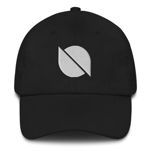 Ontology Hat, Ontology Embroidered Dad Cap, Ontology Crypto Gift