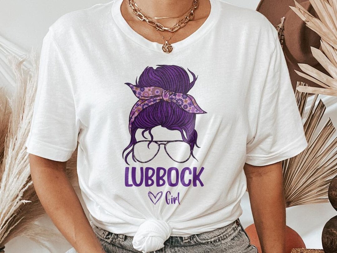 Lubbock Girl Shirt Born in Lubbock Gift Etsy
