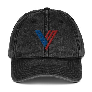 Vivek 2024 Official Vintage Cap - Embroidered Cotton Twill, Washed-Out Look, Snap Back, For Campaign Support