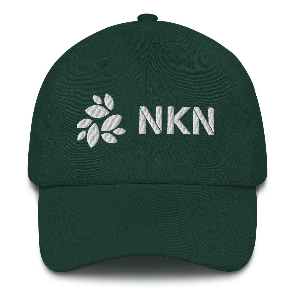 Chapeau NKN, Casquette papa brodée NKN, Cadeau crypto NKN - Etsy France
