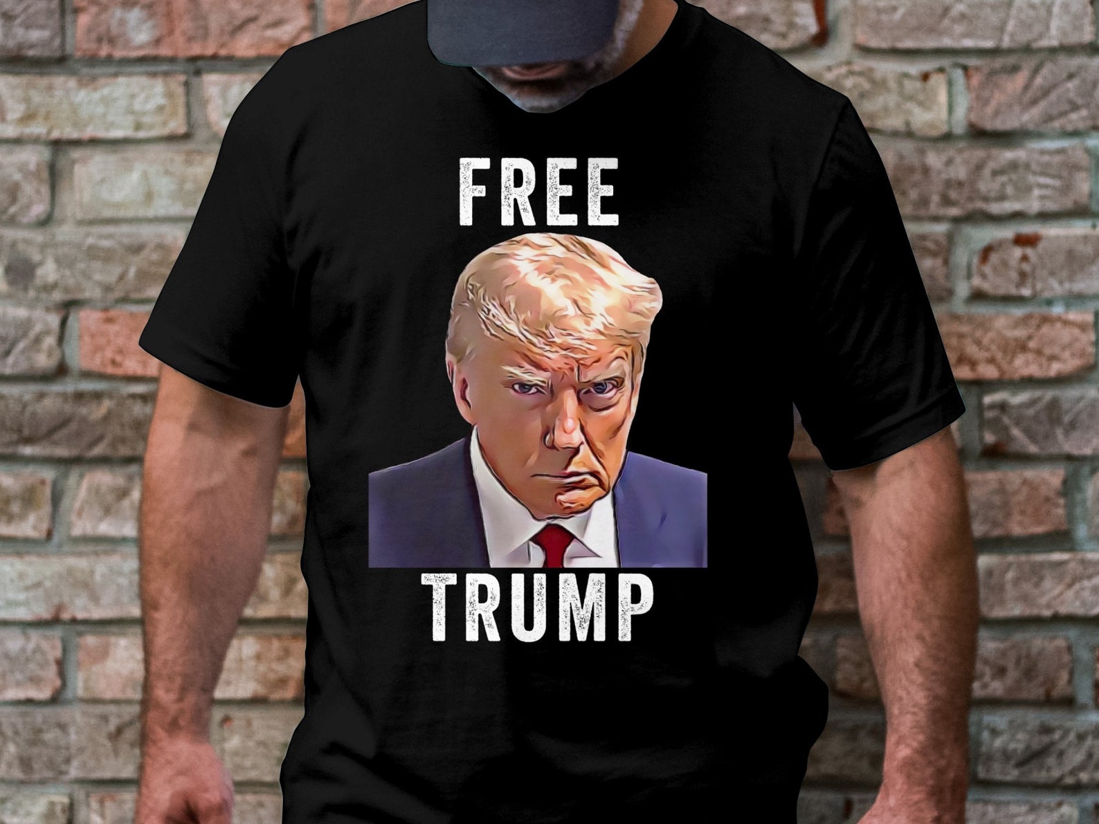 Trump Mugshot Free Trump T-shirt Trump 2024 President - Etsy Canada