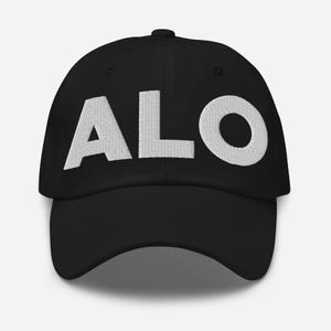 ALO Waterloo Airport Hat (Embroidered Dad Cap) Flying to ALO Waterloo Air Port Merchandise, From ALO Waterloo Travel Lover