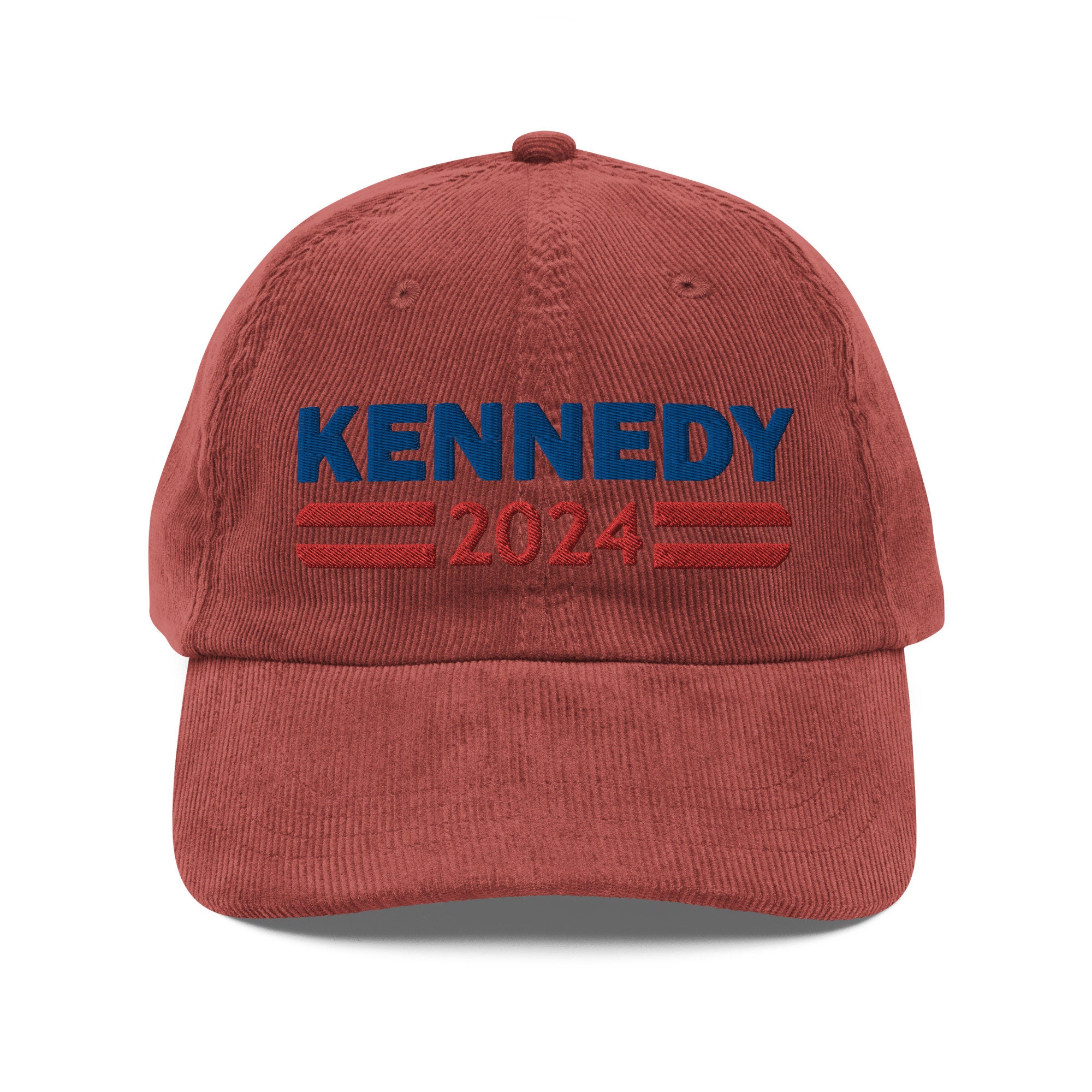 Kennedy 2024 Hat embroidered Vintage Corduroy Cap RFK JR Etsy