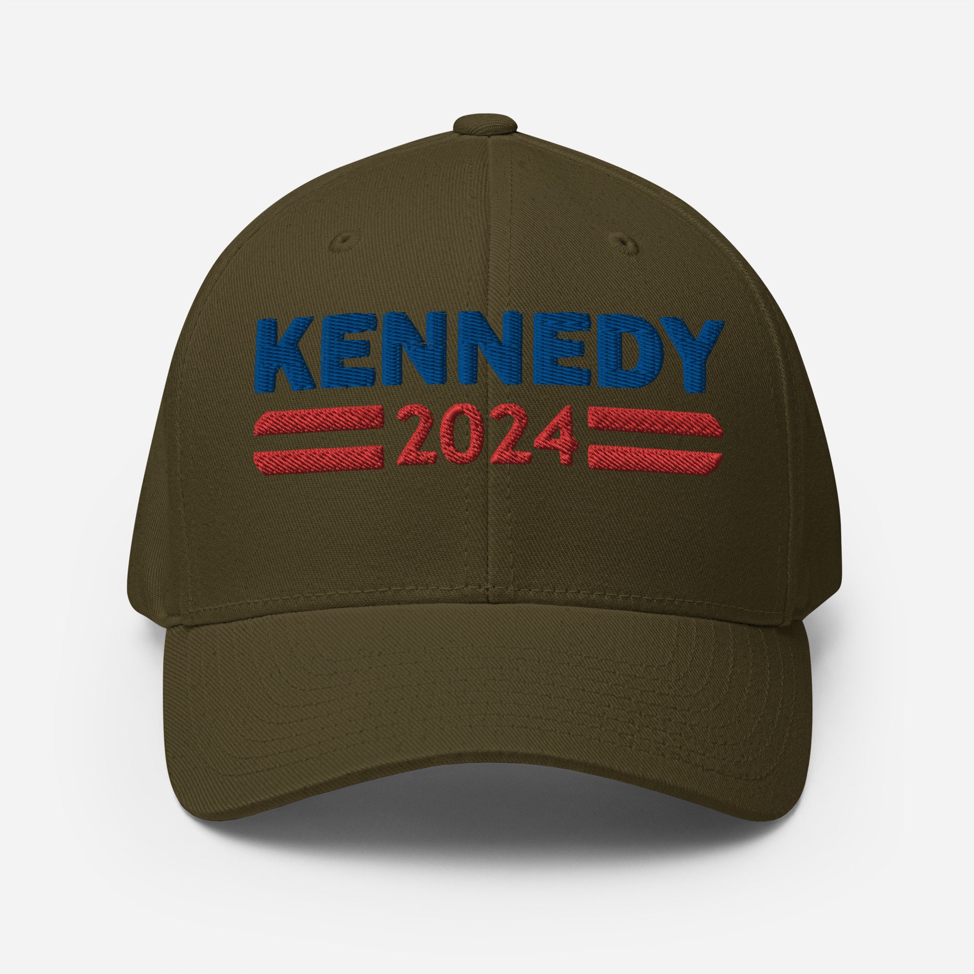 Kennedy 2024 Hat embroidered Flexfit Cap, RFK JR for President 2024