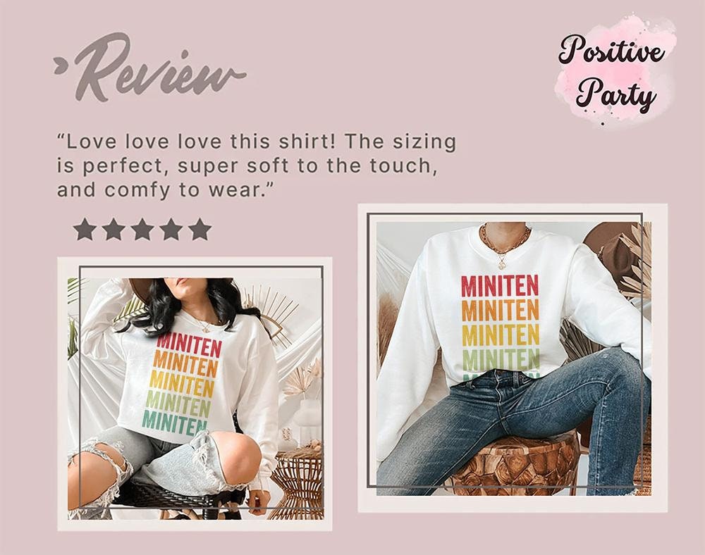 Miniten Shirt, Miniten Player Gift Rainbow - Etsy