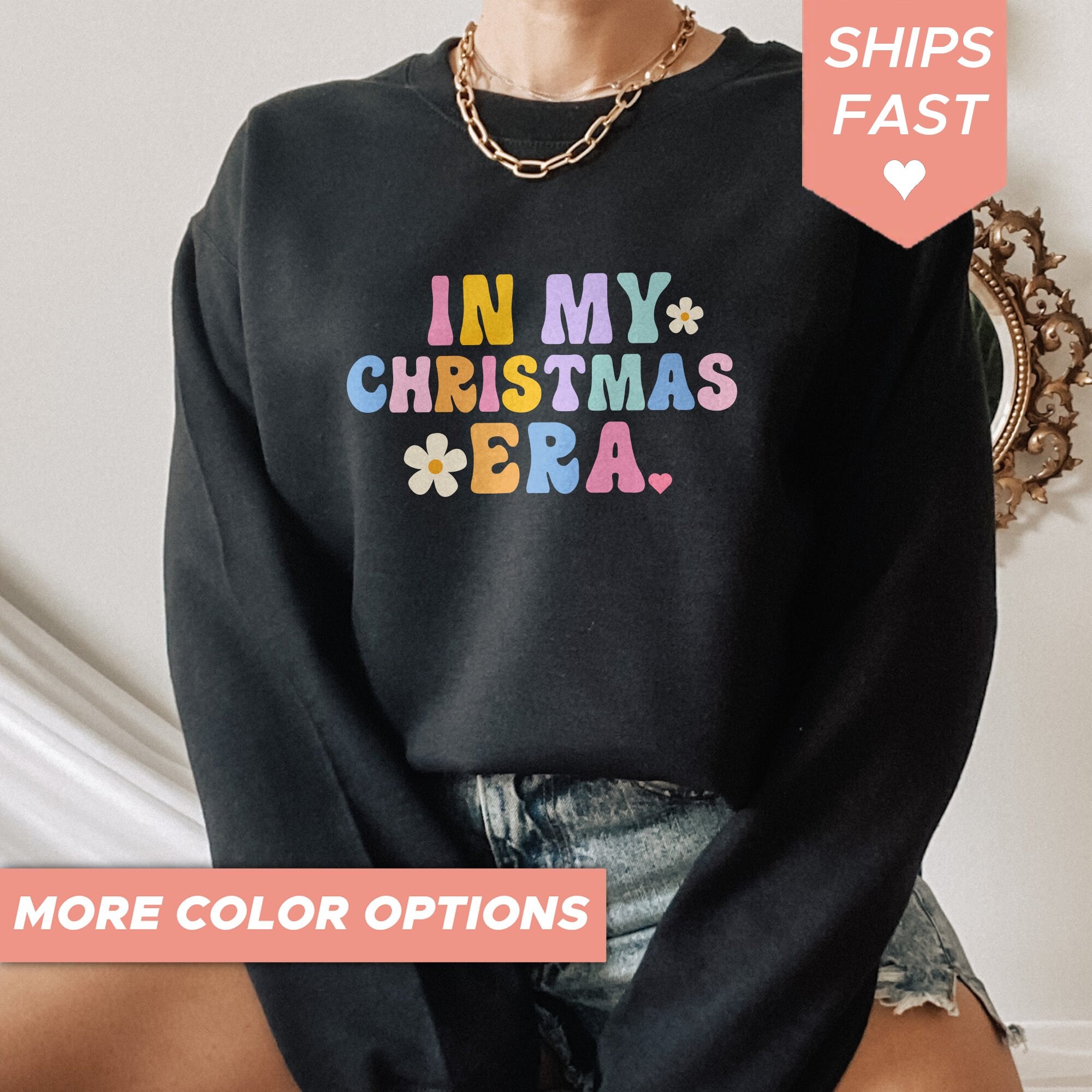 In meiner Weihnachtsära Sweatshirt, Weihnachtshemd, Weihnachtspullover, Weihnachtsfamilie Shirt